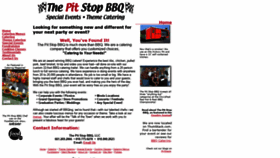 What Thepitstopbbq.com website looked like in 2020 (4 years ago)