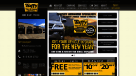 What Tuffyautolockport.com website looked like in 2020 (4 years ago)