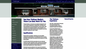 What Tinkhamrealty.com website looked like in 2020 (4 years ago)