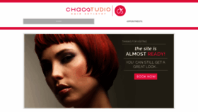 What Thechaostudio.com website looked like in 2020 (4 years ago)