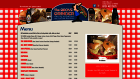 What Thegrovegrinder.com website looked like in 2020 (4 years ago)