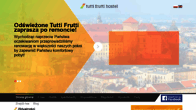 What Tuttifruttihostel.com website looked like in 2020 (4 years ago)