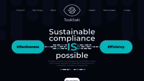 What Tookitaki.ai website looked like in 2020 (4 years ago)