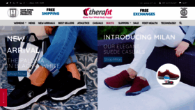 What Therafitshoe.com website looked like in 2020 (4 years ago)