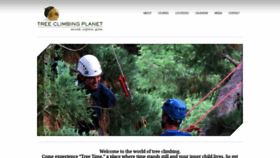 What Treeclimbingplanet.com website looked like in 2020 (4 years ago)