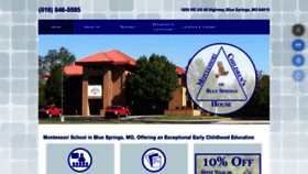 What Thinkmontessori.com website looked like in 2020 (4 years ago)
