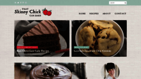 What Thatskinnychickcanbake.com website looked like in 2020 (4 years ago)