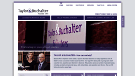 What Taylorbuchalter.ie website looked like in 2020 (4 years ago)