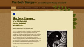 What Thebodyshoppelincoln.com website looked like in 2020 (4 years ago)