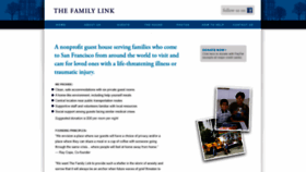 What Thefamilylink.com website looked like in 2020 (4 years ago)