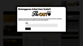 What Theoutnyc.com website looked like in 2020 (4 years ago)