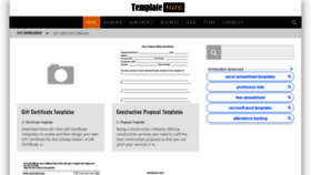 What Templatehub.org website looked like in 2020 (4 years ago)