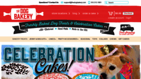 What Thedogbakery.com website looked like in 2020 (4 years ago)