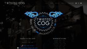 What Twistedcog.com website looked like in 2020 (4 years ago)