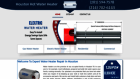 What Txwaterheater.com website looked like in 2020 (4 years ago)