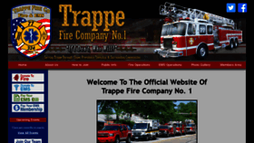 What Trappefire.org website looked like in 2020 (4 years ago)