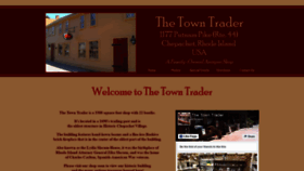 What Thetowntrader.com website looked like in 2020 (4 years ago)