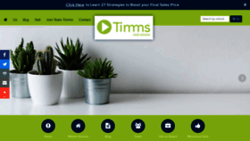 What Timmsrealestate.com.au website looked like in 2020 (4 years ago)