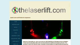 What Thelaserlift.com website looked like in 2020 (4 years ago)