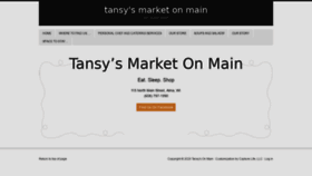What Tansysonmain.com website looked like in 2020 (4 years ago)