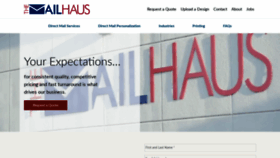 What Themailhaus.com website looked like in 2020 (4 years ago)