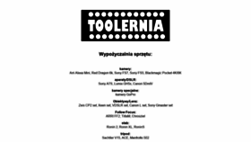What Toolernia.pl website looked like in 2020 (4 years ago)