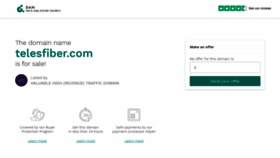 What Telesfiber.com website looked like in 2020 (5 years ago)