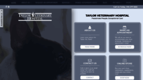 What Taylorvet.com website looked like in 2020 (4 years ago)