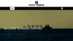 What Tominishipping.com website looked like in 2020 (4 years ago)