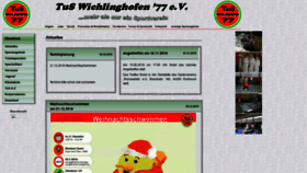 What Tus-wichlinghofen.de website looked like in 2020 (4 years ago)