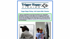 What Triggerhappyfishing.com website looked like in 2020 (4 years ago)
