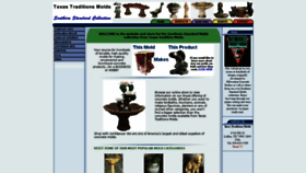 What Texastraditionmoldstwo.com website looked like in 2020 (4 years ago)