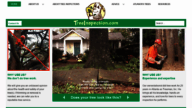 What Treeinspection.com website looked like in 2020 (4 years ago)