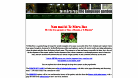 What Temarareo.org website looked like in 2020 (4 years ago)