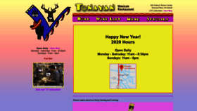 What Tonayanmex.com website looked like in 2020 (4 years ago)
