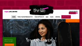 What Thriveorlando.org website looked like in 2020 (4 years ago)