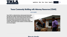 What Texascbar.org website looked like in 2020 (4 years ago)