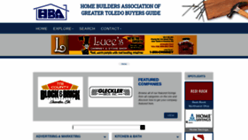 What Toledobuildersbuyersguide.com website looked like in 2020 (4 years ago)