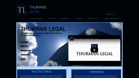 What Thurman-legal.com website looked like in 2020 (6 years ago)