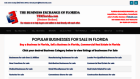 What Tbxflorida.com website looked like in 2020 (6 years ago)