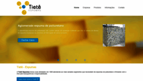 What Tieteespumas.com.br website looked like in 2020 (4 years ago)
