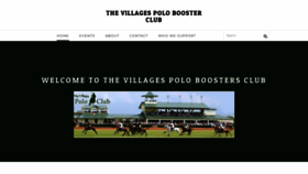 What Thevillagespoloboosterclub.com website looked like in 2020 (4 years ago)