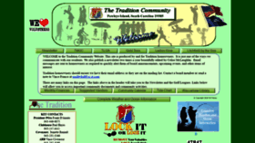 What Tradition29585.com website looked like in 2020 (4 years ago)