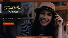 What Teethwisedental.com website looked like in 2020 (4 years ago)