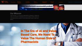 What Totalpharmacy.com website looked like in 2020 (4 years ago)