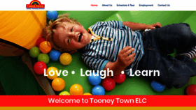 What Tooneytown.org website looked like in 2020 (4 years ago)