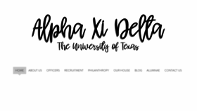 What Texasalphaxidelta.com website looked like in 2020 (4 years ago)