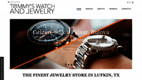 What Tommyswatchandjewelry.com website looked like in 2020 (4 years ago)