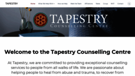 What Tapestrycentre.ca website looked like in 2020 (4 years ago)