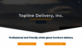 What Toplinedelivery.com website looked like in 2020 (4 years ago)